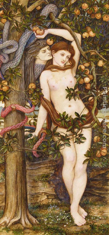 John Roddam Spencer Stanhope The Temptation of Eve